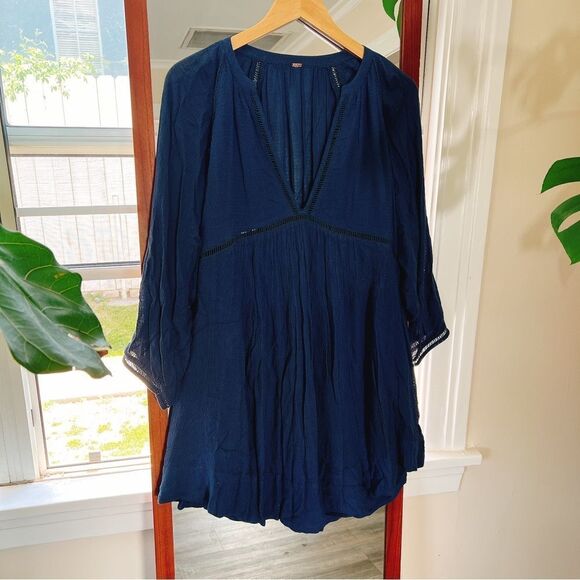 Free People Go Lightly Swing Dress — Small - Picture 3 of 5